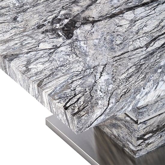 Parini High Gloss Coffee Table In Melange Marble Effect_7