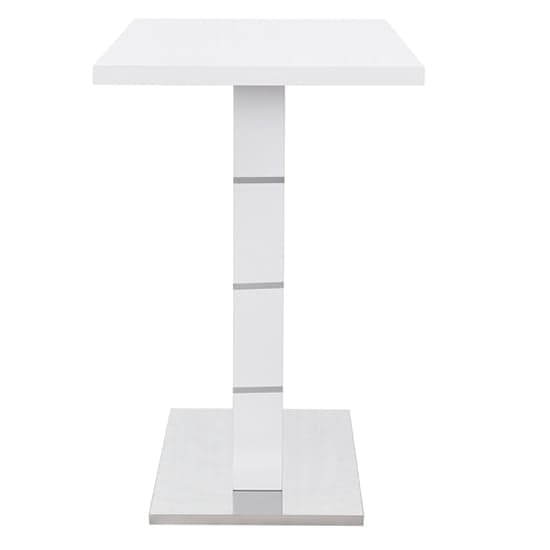 Parini High Gloss Bar Table Rectangular In White_4