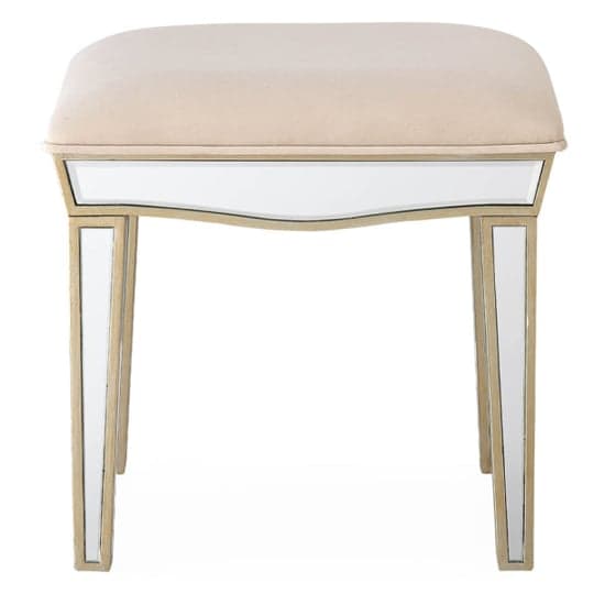 Parker Mirrored Dressing Stool In Champagne_2