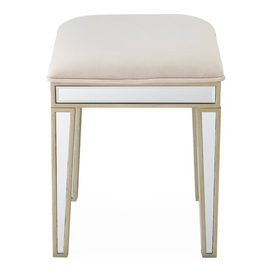 Parker Mirrored Dressing Stool In Champagne_3