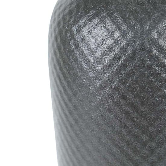 Parma Grey Linen Shade Table Lamp With Black Ceramic Base_5