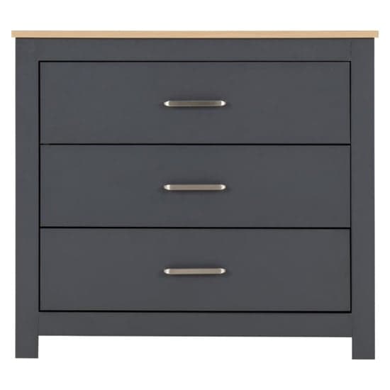 Parnu Wooden Chest Of 3 Drawers In Grey And Oak_4