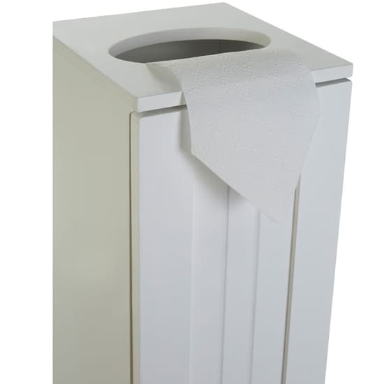 Partland Wooden Toilet Paper In White Furniture in Fashion