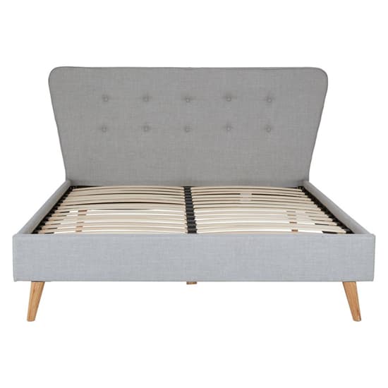 Parumleo Fabric King Size Bed In Light Grey_5