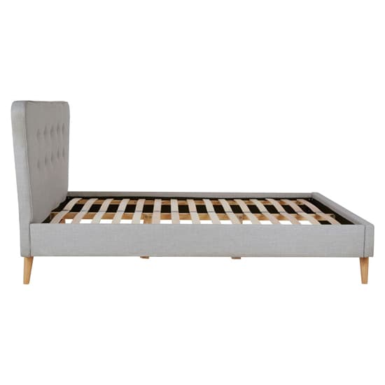 Parumleo Fabric King Size Bed In Light Grey_6