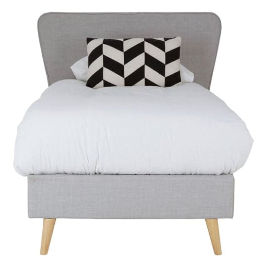 Parumleo Fabric Single Bed In Light Grey_2