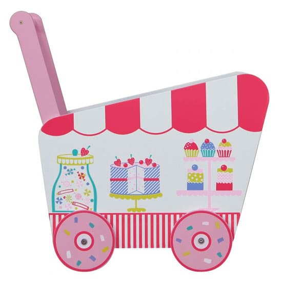 Patisserie Kids Push Along Toy Box In Pink_2