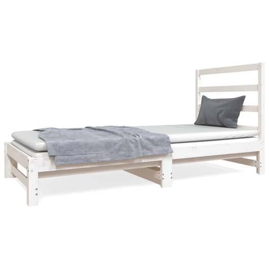 Patras Solid PIne Wood Pull-Out Day Bed In White_2