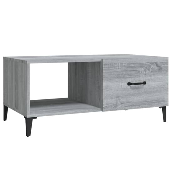Pearl Wooden Coffee Table With 1 Flap In Grey Sonoma Oak_3