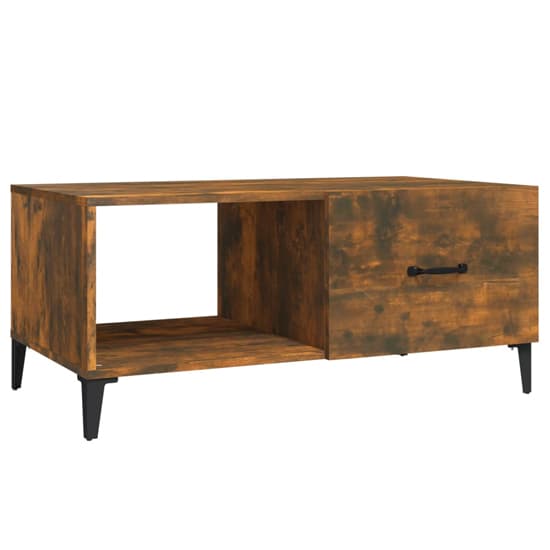 Pearl Wooden Coffee Table With 1 Flap In Smoked Oak_3