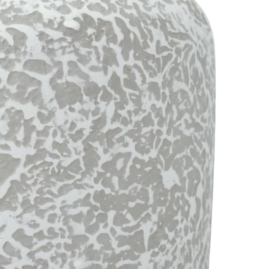 Peguera Grey Linen Shade Table Lamp With Grey Stone Base_5
