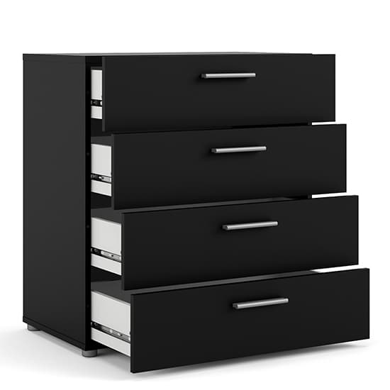 Perkin Wooden Chest Of 4 Drawers In Black_3