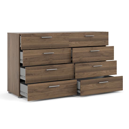 Perkin Wide Wooden Chest Of 8 Drawers In Walnut_3