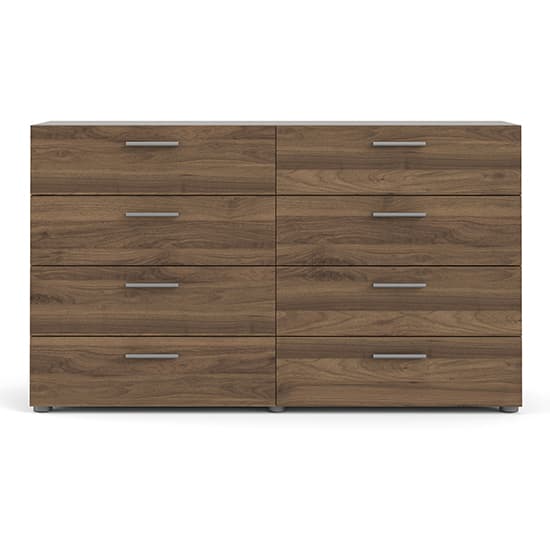 Perkin Wide Wooden Chest Of 8 Drawers In Walnut_4