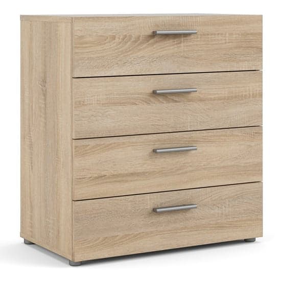 Perkin Wooden Chest Of 4 Drawers In Oak_2