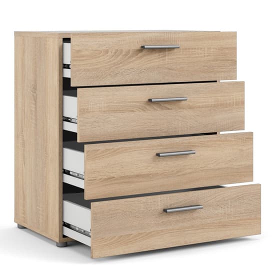 Perkin Wooden Chest Of 4 Drawers In Oak_5
