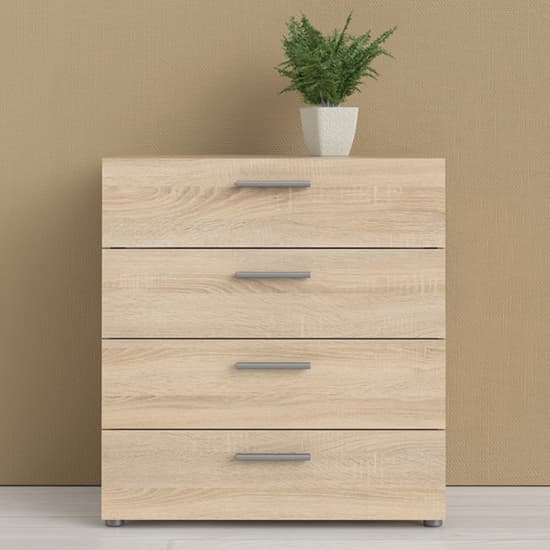 Perkin Wooden Chest Of 4 Drawers In Oak_1