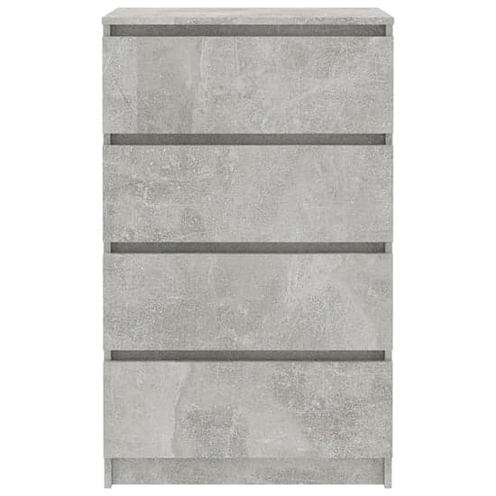 Perris Wooden Chest Of 4 Drawers In Concrete Effect_3