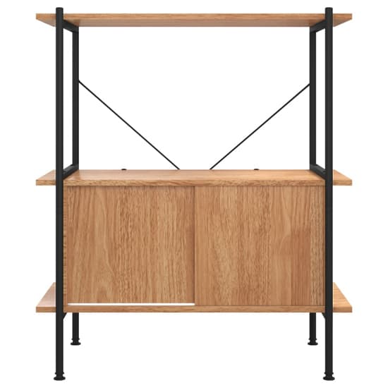 Perry Wooden 3-Tier Shelving Unit In Light Brown_4