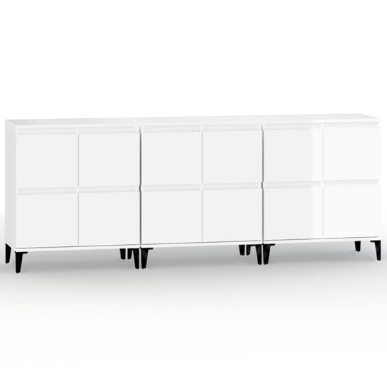 Peyton High Gloss Sideboard With 12 Doors In White_3
