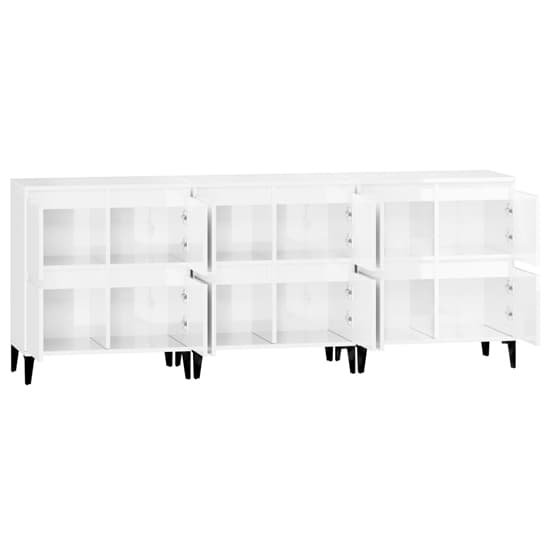 Peyton High Gloss Sideboard With 12 Doors In White_5