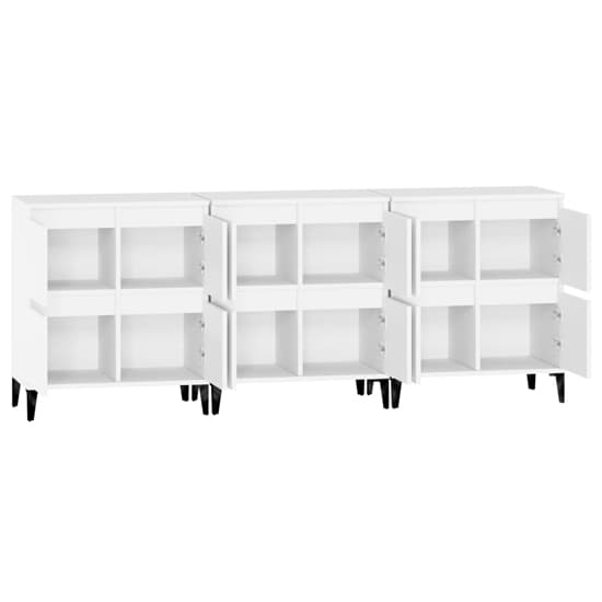 Peyton Wooden Sideboard With 12 Doors In White_5