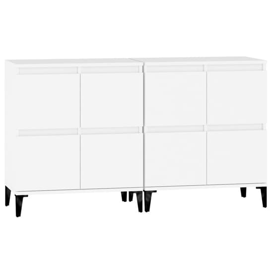 Peyton Wooden Sideboard With 8 Doors In White_4