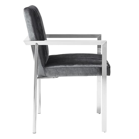 Peyton Velvet Upholstered Accent Chair In Charcoal_3