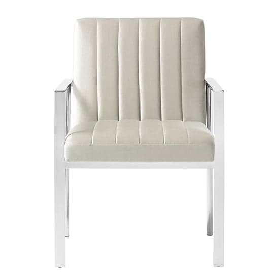 Peyton Velvet Upholstered Accent Chair In Grey_1