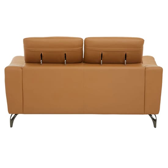 Phoenixville Faux Leather 2 Seater Sofa In Camel_5