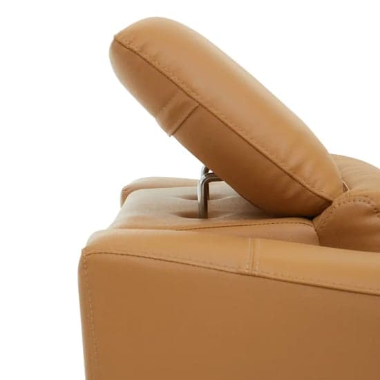 Phoenixville Faux Leather Armchair In Camel_6