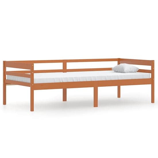 Piera Pine Wood Single Day Bed In Honey Brown_2