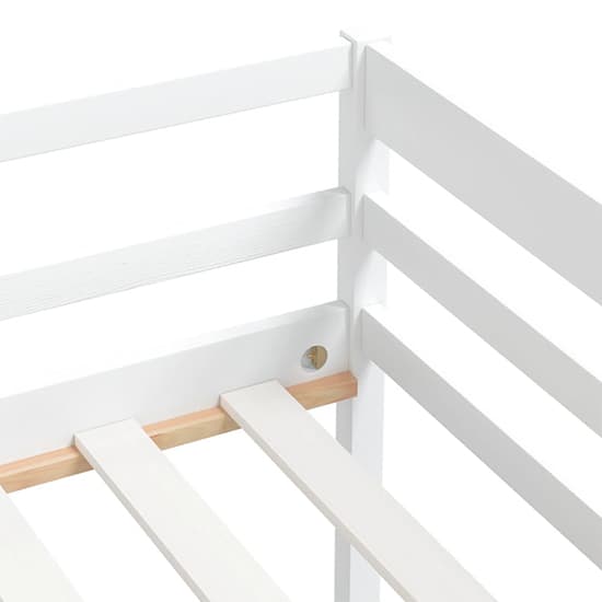 Piera Pine Wood Single Day Bed In White_4