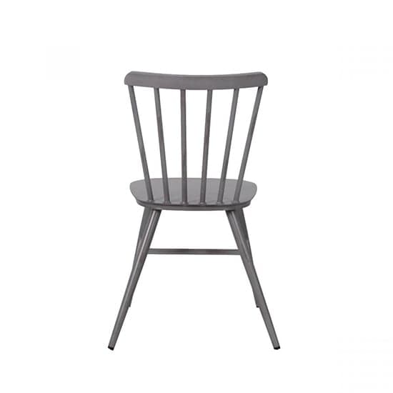 Piper Outdoor Aluminium Vintage Side Chair In Grey_2
