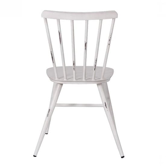 Piper Outdoor Aluminium Vintage Side Chair In White_2