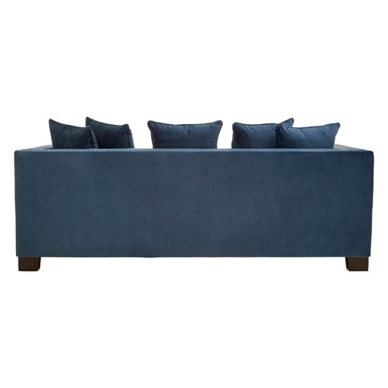 Pipirima Upholstered Velvet 3 Seater Sofa In Midnight Blue_4