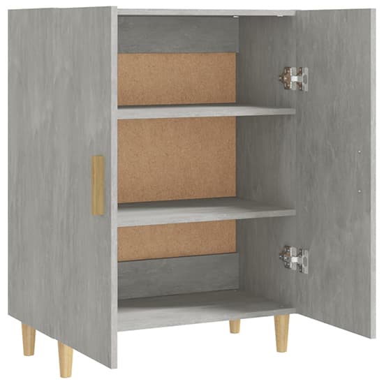 Pirro Wooden Sideboard With 2 Doors In Concrete Effect_5
