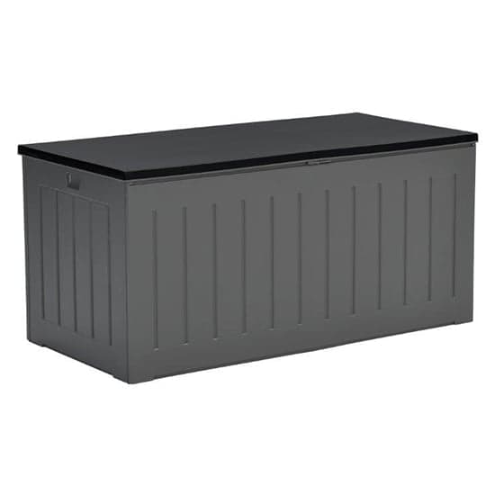Pixie Extra Large Moulded Plastic Cushion Box In Dark Grey_2