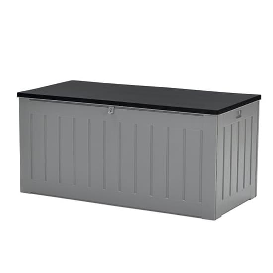 Pixie Extra Large Moulded Plastic Cushion Box In Dark Grey_5