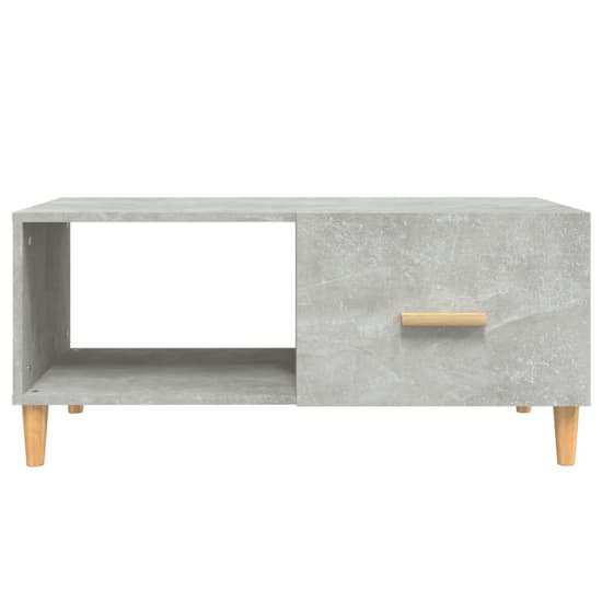 Plano Wooden Coffee Table With 1 Flap In Concrete Effect_4
