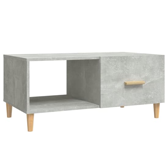 Plano Wooden Coffee Table With 1 Flap In Concrete Effect_3