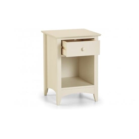Caelia Bedside Cabinet In Stone White With 1 Drawer_2