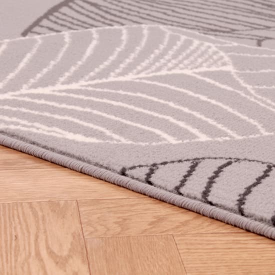 Poly Autumn 160x230cm Modern Pattern Rug In Mouse_4