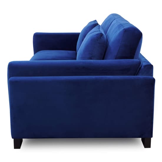 Pompano Fabric 2 Seater Sofa In Blue_3