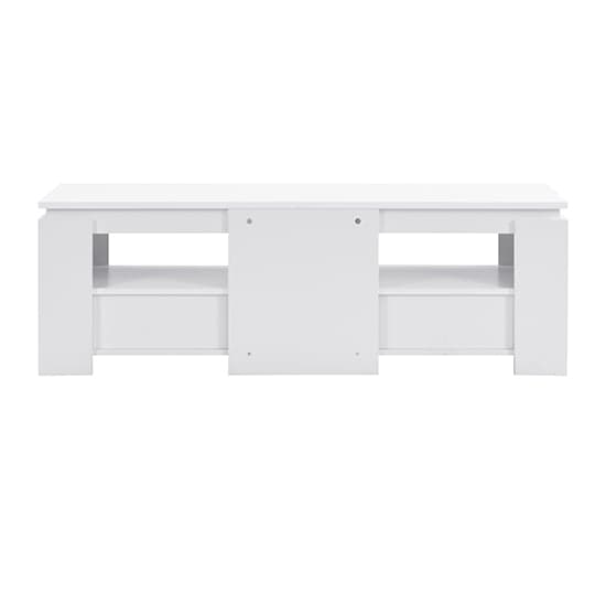 Portland Wooden TV Stand With 2 Drawers In White_4