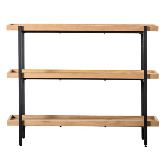 Powell Small Wooden Open Display Unit In Natural_3