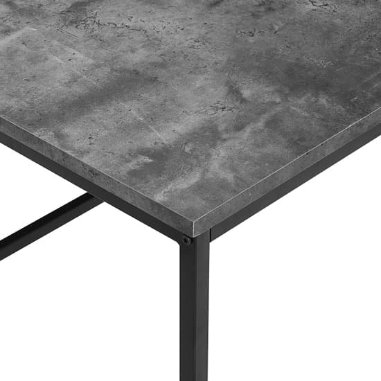 Preston Wooden Coffee Table Rectangular In Dark Concrete Effect_4