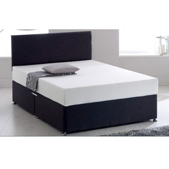 Pure Coolblue Memory Foam Regular King Size Mattress Furniture in Fashion