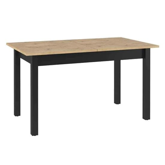 Qesso Extending Wooden Dining Table In Artisan Oak_2