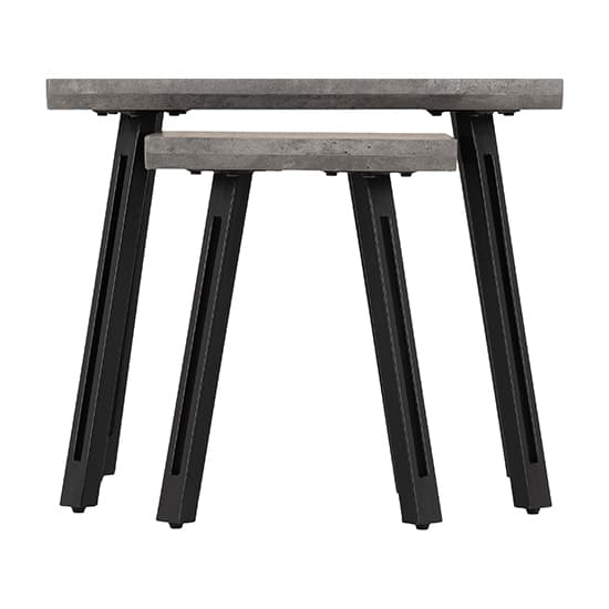 Qinson Wave Edge Set Of 2 Nest Of Tables In Concrete Effect_3